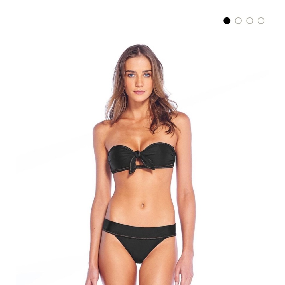 Vix solid black new band bottom